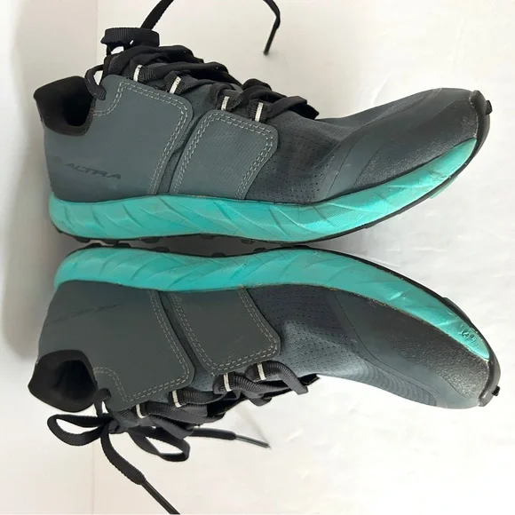 Altra Superior 5 Trail Running Shoes Zero Drop Womens 8.5 Gray Green AL0A5483202 - Picture 8 of 13
